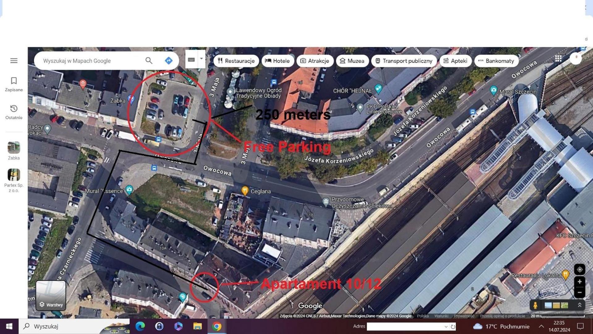 Luksusowy Apartament Przy Dworcu 슈체친 외부 사진